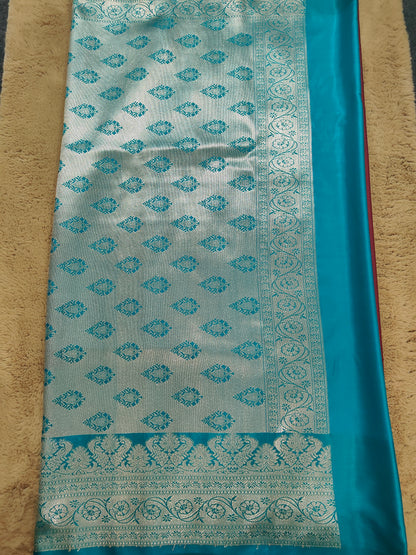 Sonam-Burgundy_Red_Katan_Silk_Full_Gauti_Zari_Banarasi_Saree_Pallu Weaved
